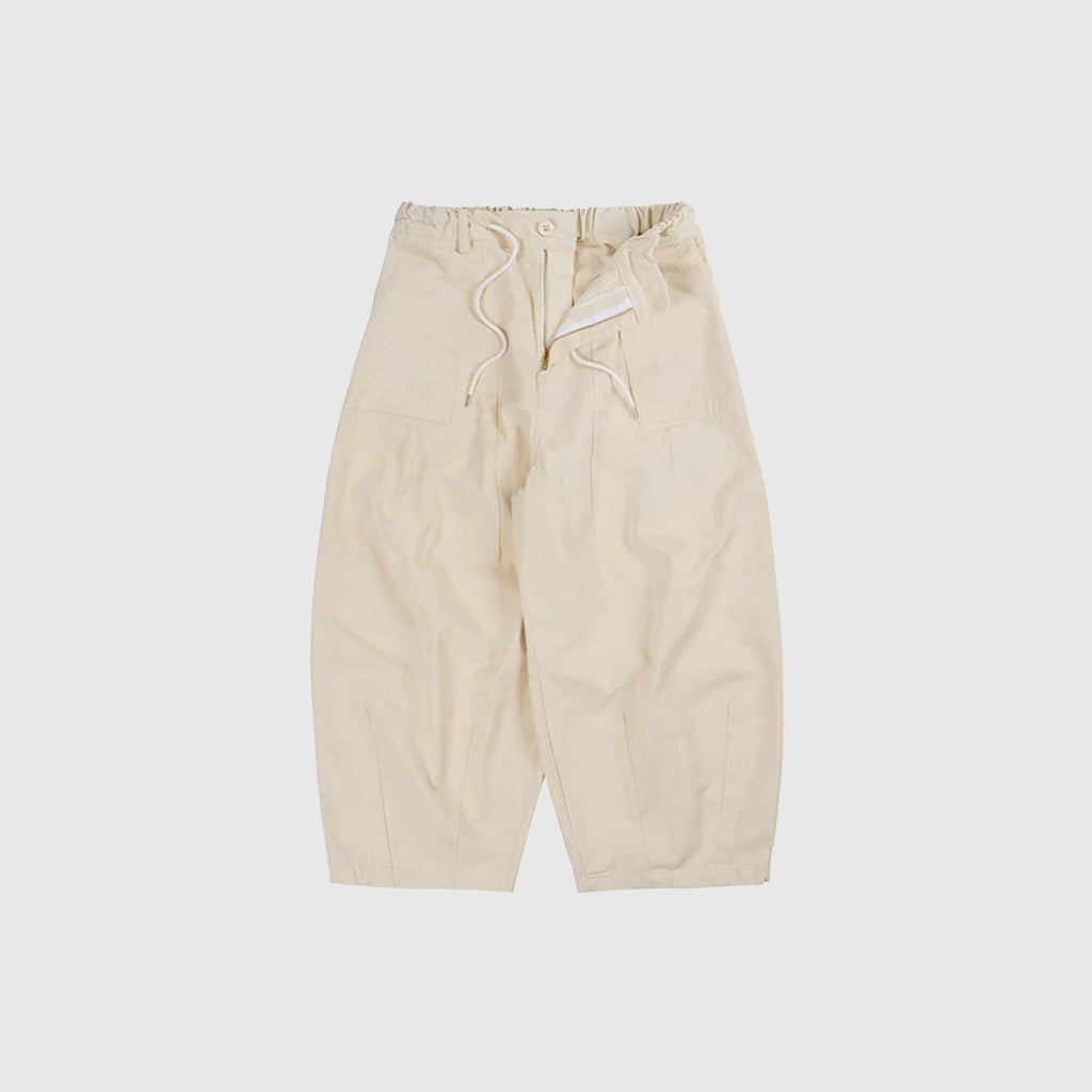 Frizmworks Twill Balloon Pants - Ivory - Front