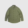 Frizmworks OG Dobby Weave Seersucker Shirt - Olive - Front