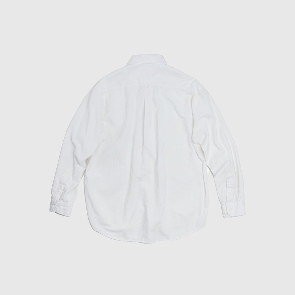 Frizmworks OG Dobby Weave Seersucker Shirt - White - Back