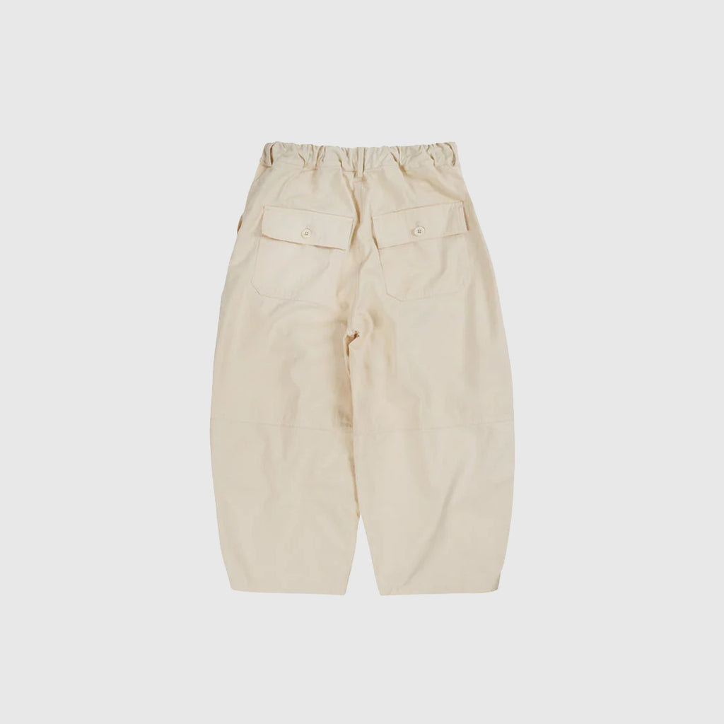 Frizmworks Twill Balloon Pants - Ivory - Back