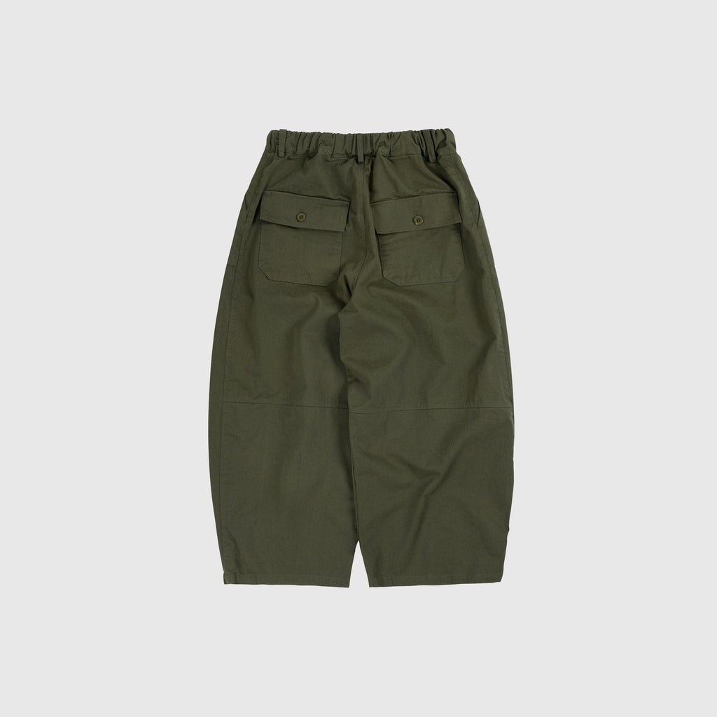 Frizmworks Twill Balloon Pants - Olive - Back