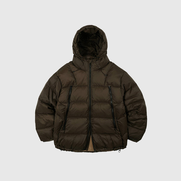 Frizmworks Altavia Down Parka - Brown - Front