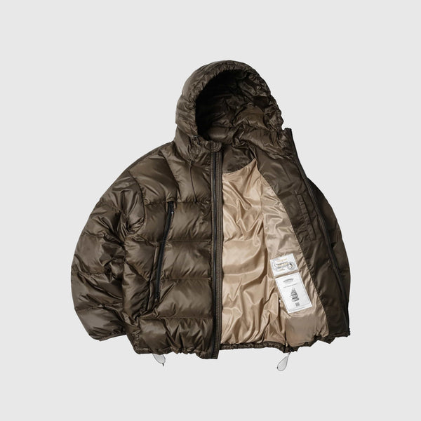 Frizmworks Altavia Down Parka - Brown - Front Open