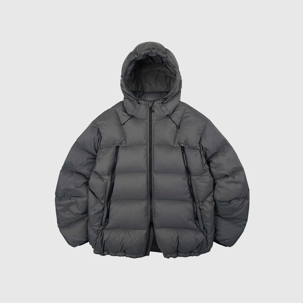 Frizmworks Altavia Down Parka - Gun Metal - Front