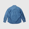 Frizmworks Bleach Denim Utility Shirt - Mid Blue - Back