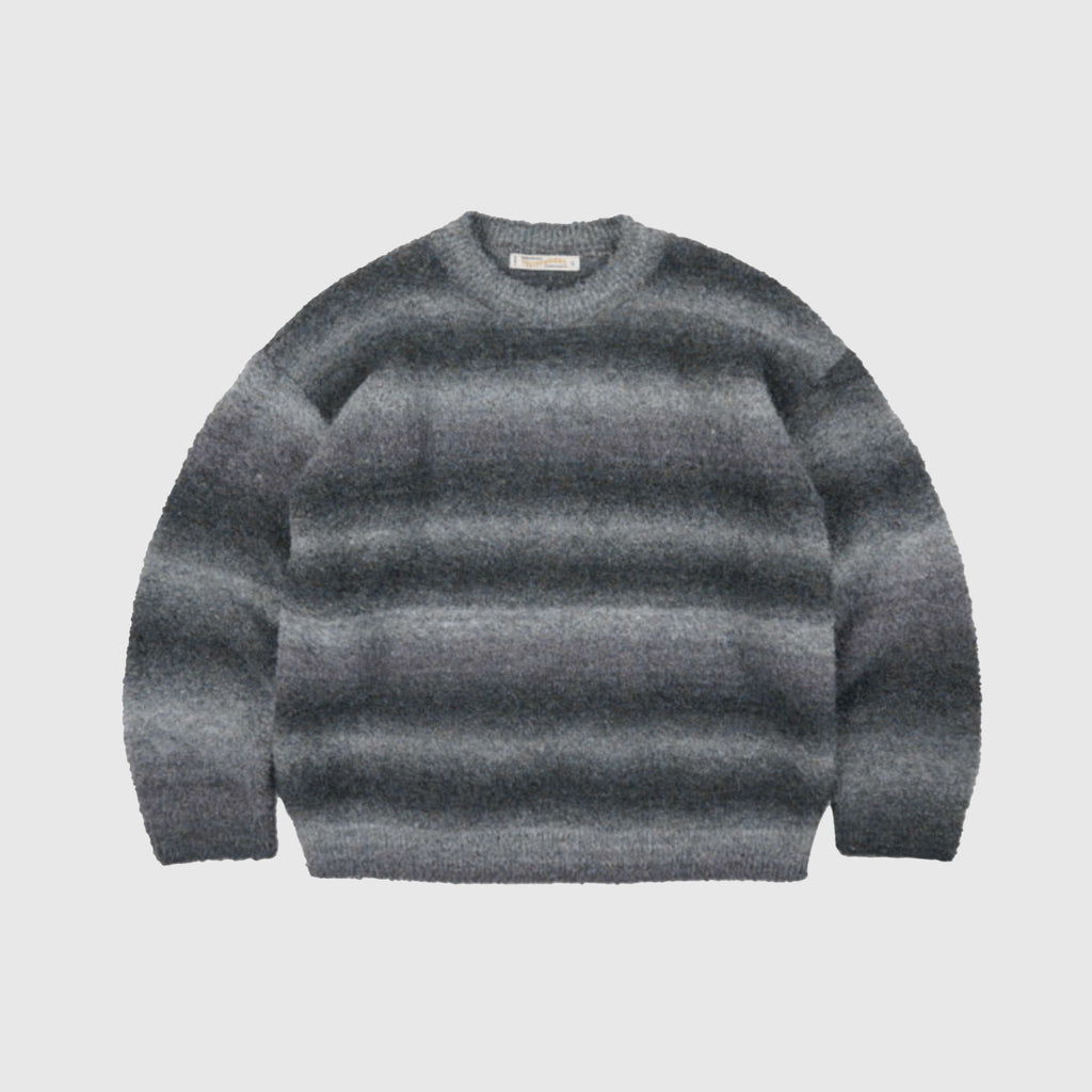 Frizmworks Gradation Boucle Knit - Gray - Front