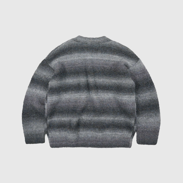 Frizmworks Gradation Boucle Knit - Gray - Back