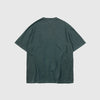 Frizmworks OG Pigment Dyeing Half Tee - Dark Green - Back