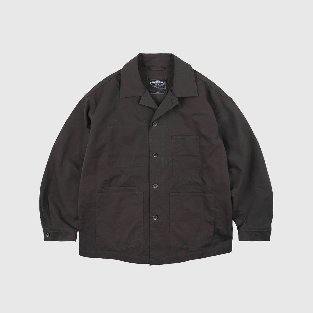 Frizmworks Relaxed Coverall Jacket - Charcoal - Front