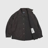 Frizmworks Relaxed Coverall Jacket - Charcoal - Front Close Up