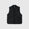 Frizmworks Stripe Quilted Mil Liner Vest - Black - Front