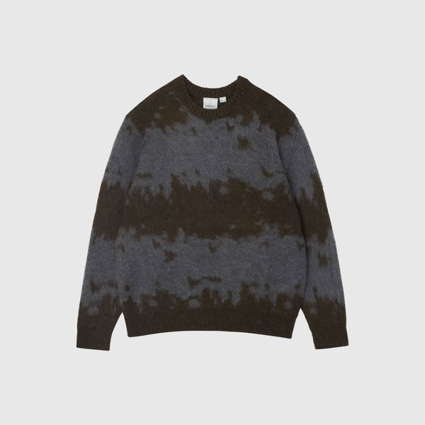 Gramicci Mohair Splatter Sweater - Slate Splatter