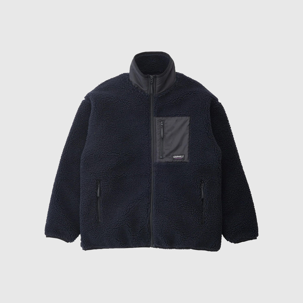 Gramicci Sherpa Jacket - Midnight Navy - Front
