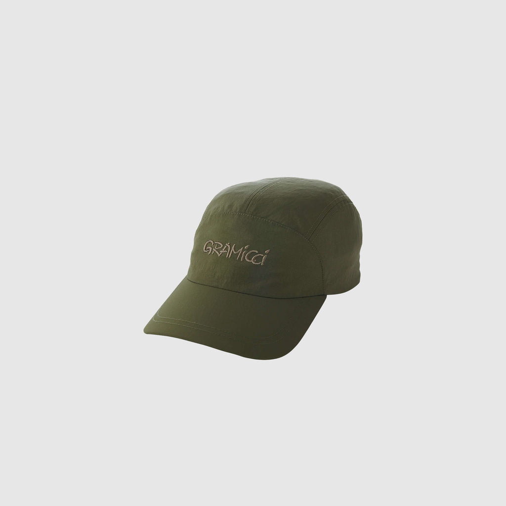 Gramicci Nylon Tussah Tactical Cap - Deep Olive - Front