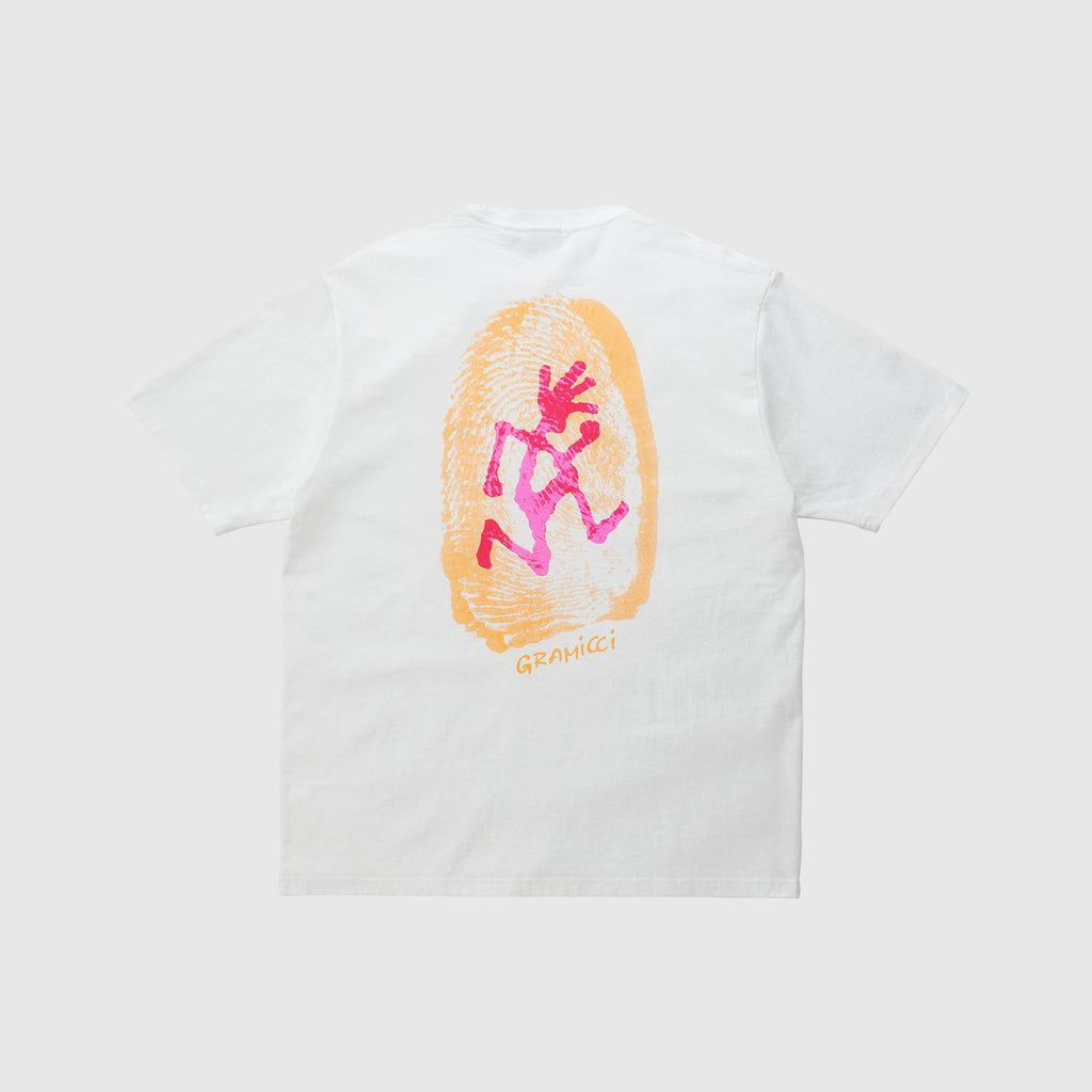 Gramicci Thumbprint Tee - White - Back