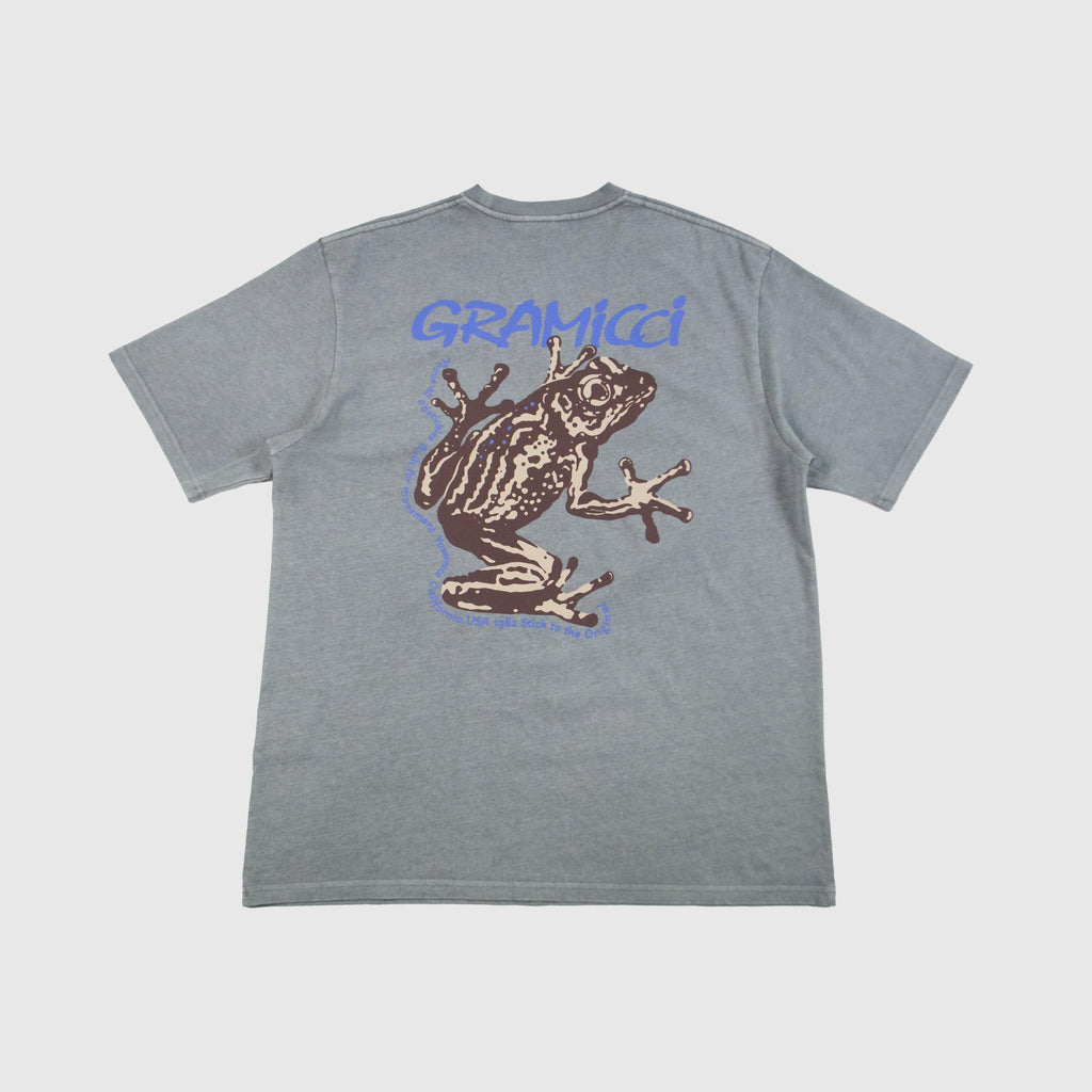 Gramicci Sticky Frog Tee - Slate Pigment - Back