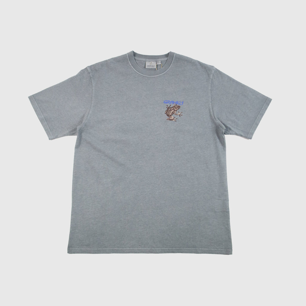 Gramicci Sticky Frog Tee - Slate Pigment - Front