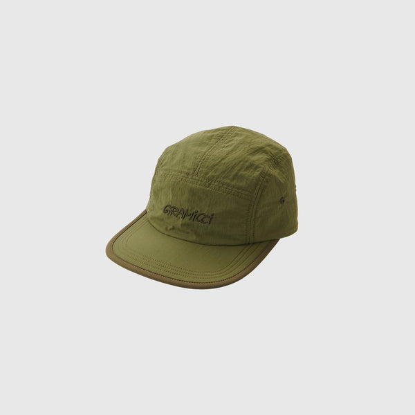 Gramicci Nylon Gramicci Cap - Olive X D.Olive - Front