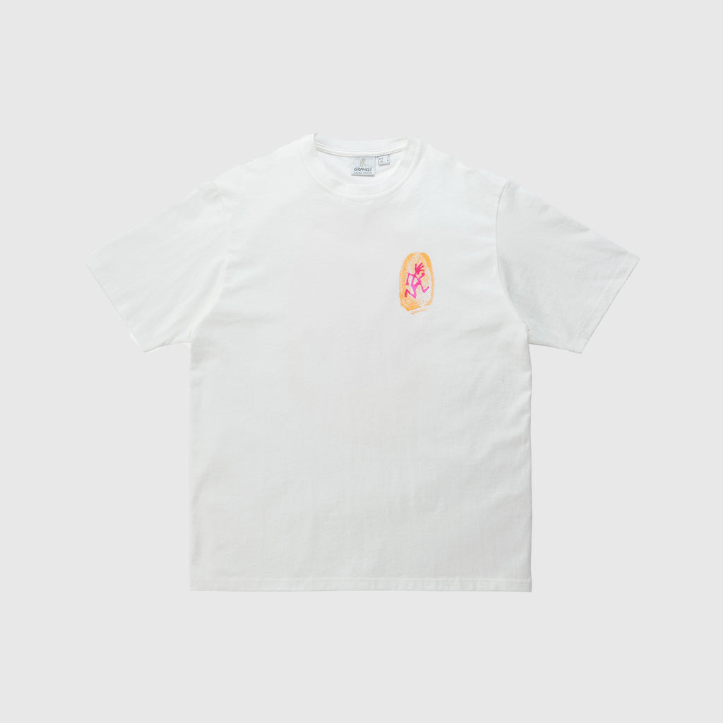 Gramicci Thumbprint Tee - White - Front