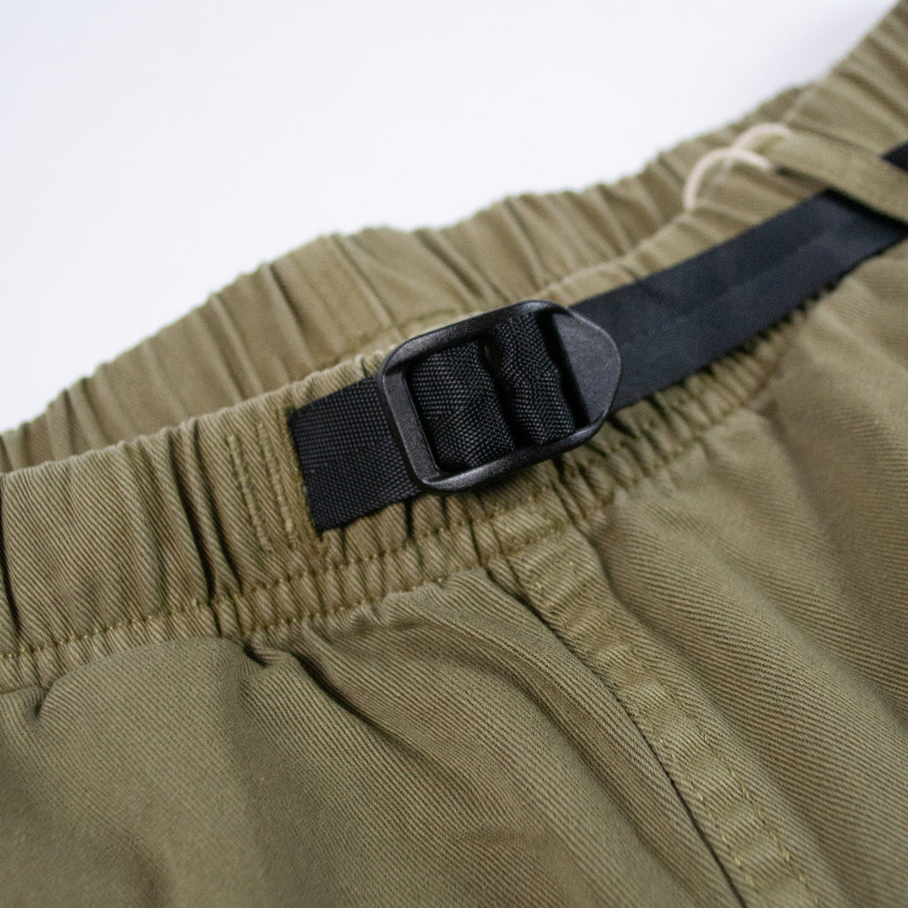Gramicci G-Short Pigment Dyed - Moss - Front Close Up