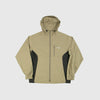 Gramicci Softshell Nylon Hooded Jacket - Taupe - Front