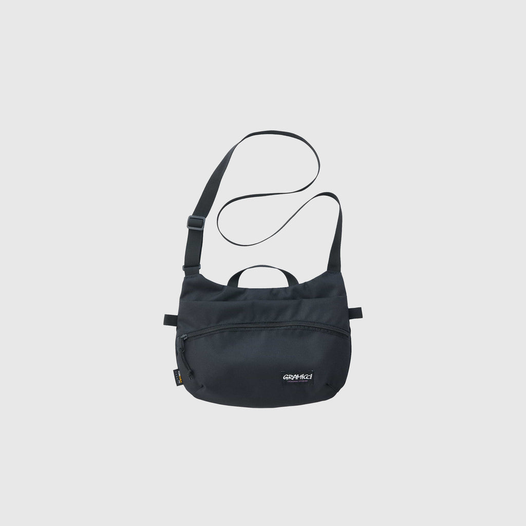 Gramicci Cordura Shoulder Bag - Black - Front