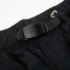 Gramicci Nylon Loose Short - Black - Front Close Up