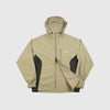 Gramicci Softshell Nylon Hooded Jacket - Taupe - Front Open