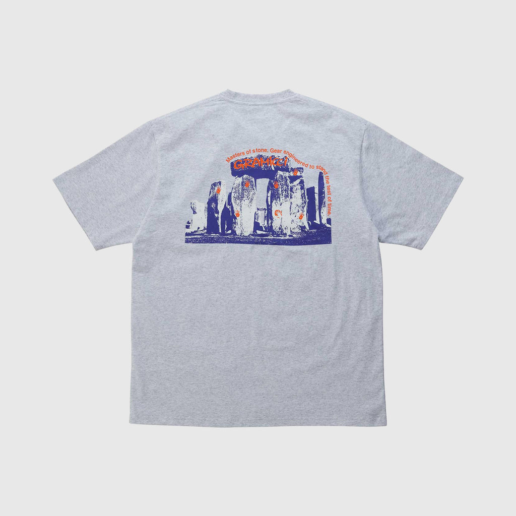 Gramicci Stonehenge Tee - Grey Heather - Back