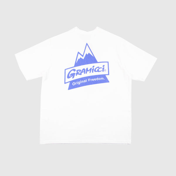Gramicci Peak Tee - White - Back