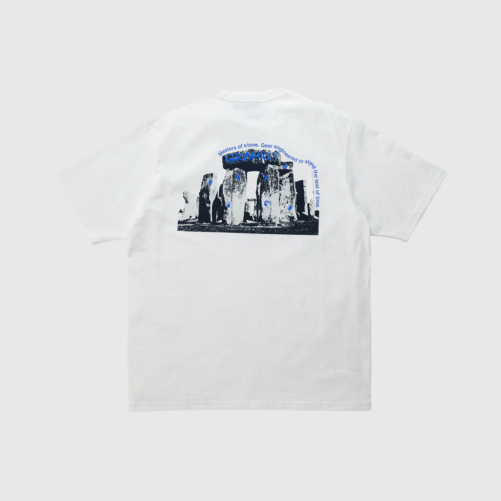 Gramicci Stonehenge Tee - White - Back