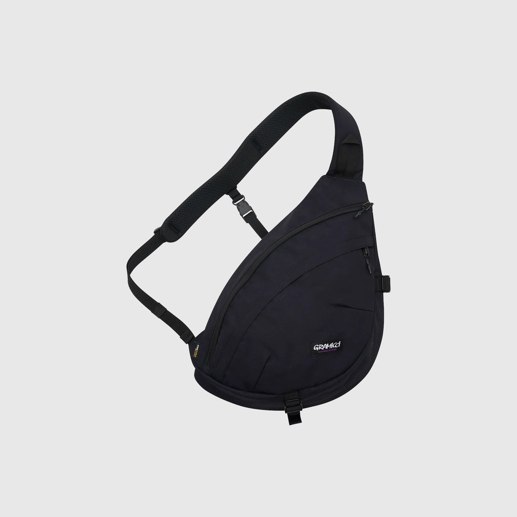 Gramicci Cordura Sling Bag - Black - Front