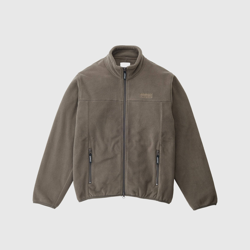 Gramicci Thermal Fleece Jacket - Taupe - Front