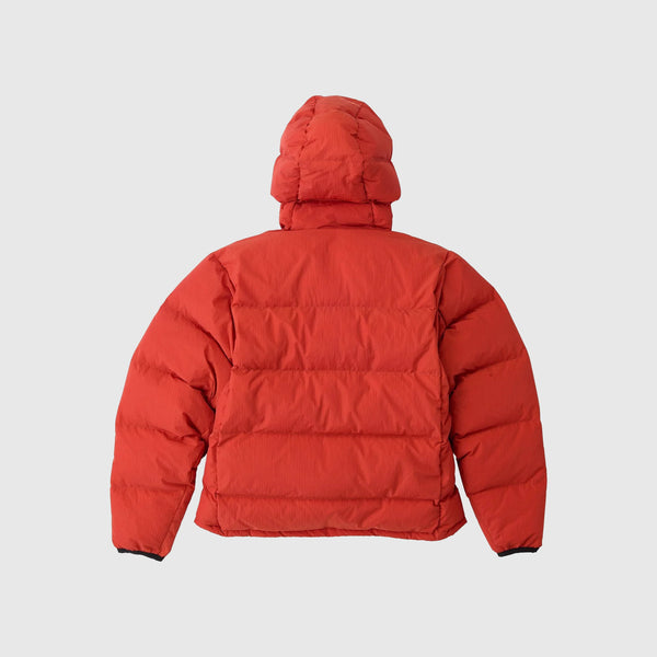 Gramicci Down Puffer Hooded Jacket - Burnt Red Back