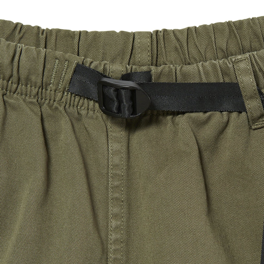Gramicci G-Shorts - Olive - Front Close Up