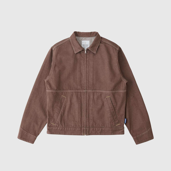 Gramicci Japanese Slub Denim Jacket - Amber Front