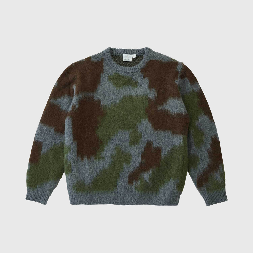 Gramicci Mohair Sweater Jungle - Digi Camo Front
