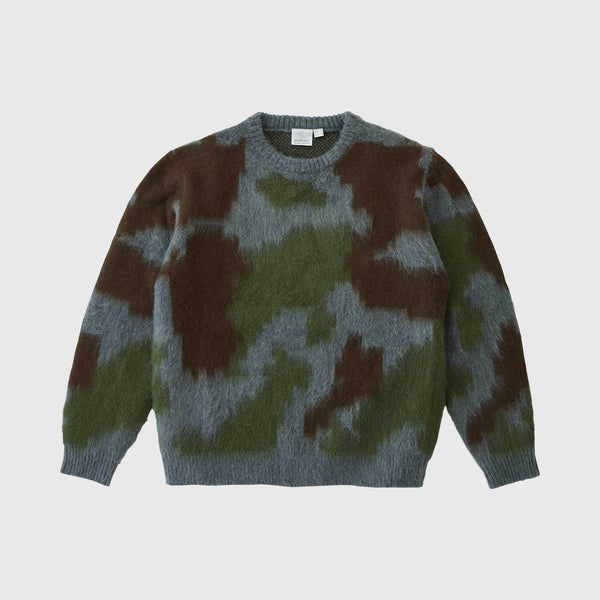 Gramicci Mohair Sweater Jungle - Digi Camo Front
