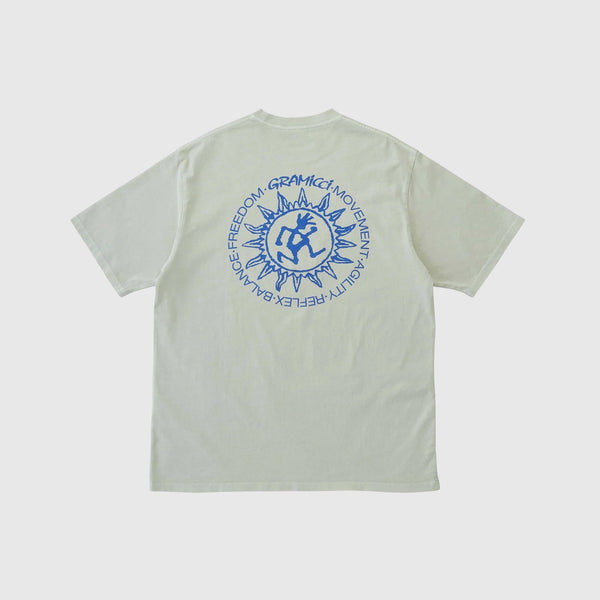 Gramicci SS Sun Tee - Natural Pigment Back Print