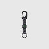 Gramicci Zig Zag F Compass Keyring - Black Front 