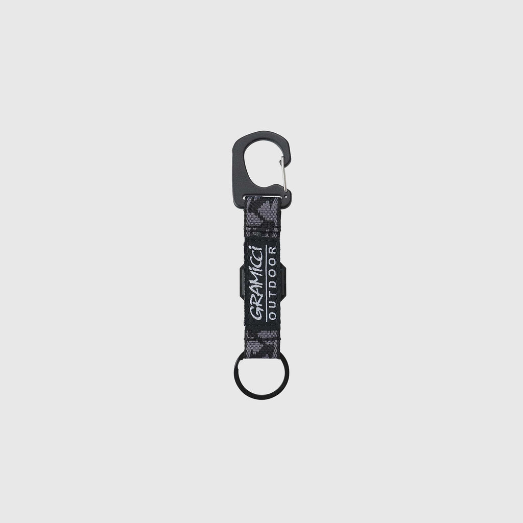 Gramicci Zig Zag F Compass Keyring - Black Back 