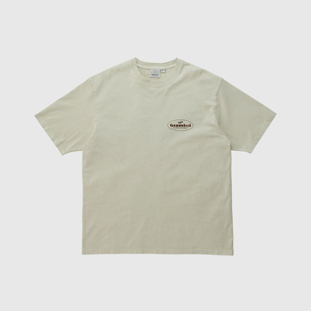 Gramicci Climbing Equipment Tee - Natural Pigment - Front