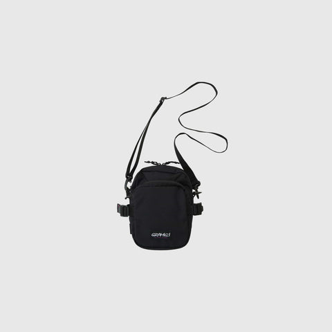 Gramicci Cordura Mini Shoulder Bag - Black - Front