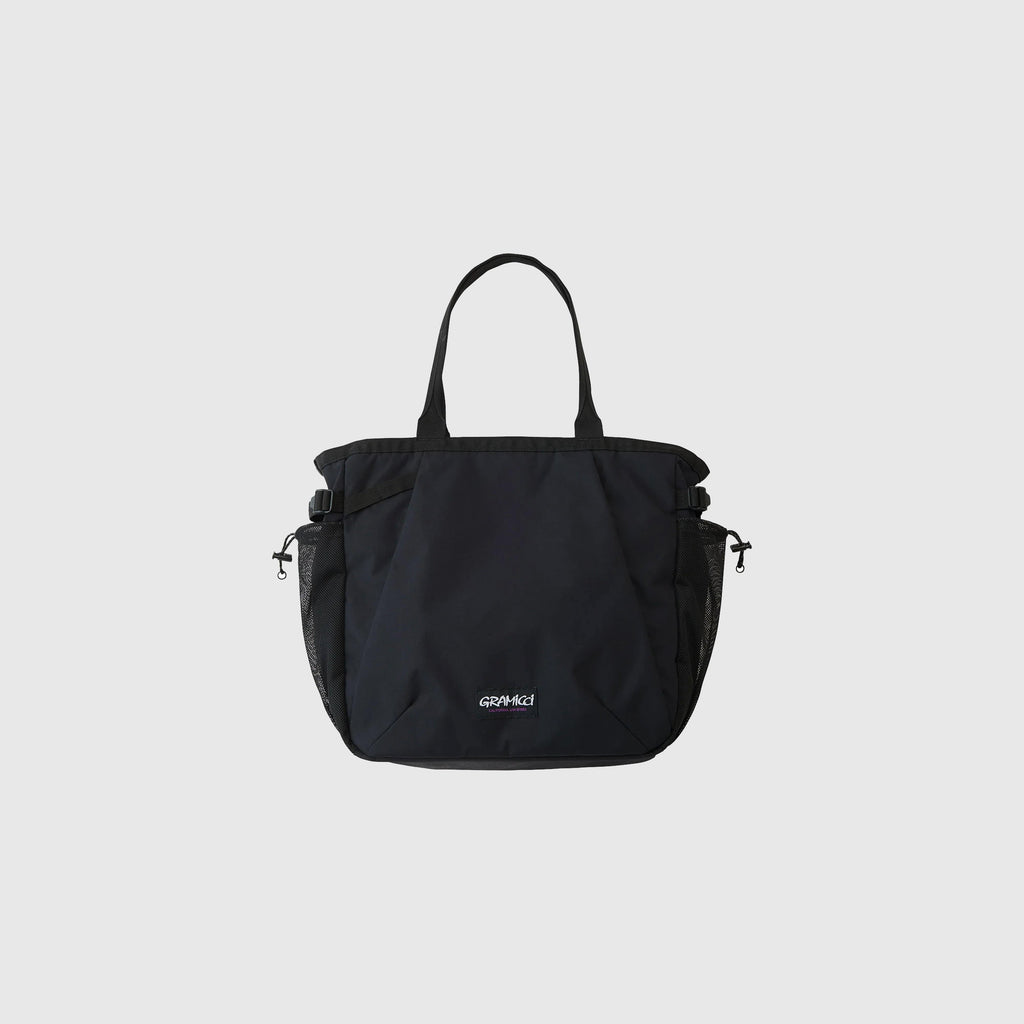 Gramicci Cordura Tote Bag - Black - Front