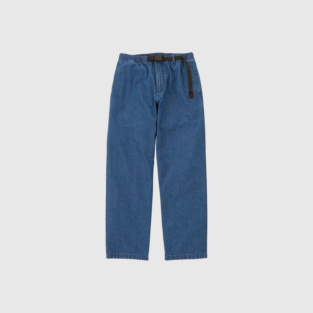Gramicci Denim G Pant Straight Fit - Light Wash - Front