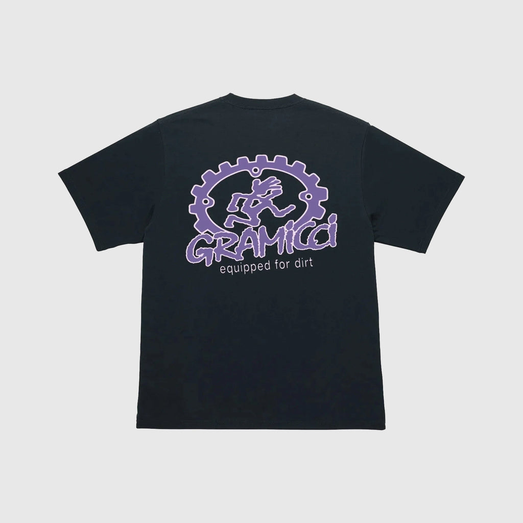 Gramicci Equipped For Dirt Tee Vintage - Black - Back
