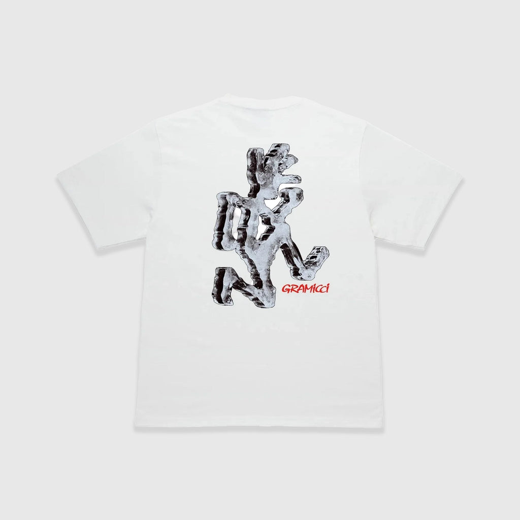 Gramicci Ice Sculpture Tee - White - Back