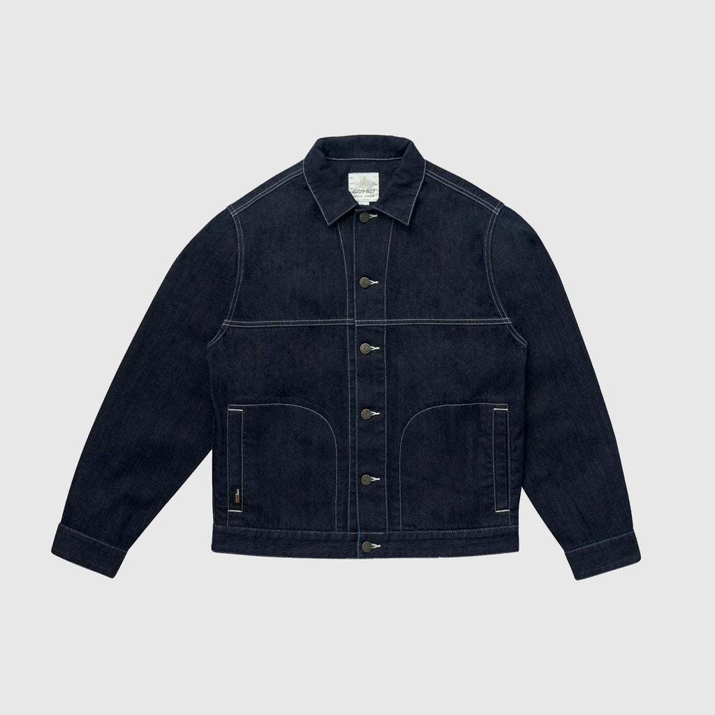 Gramicci Meadows Ranch Jacket - Raw Rinse - Front
