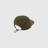 Gramicci Nylon Cap - Deep Olive / Coyote - Back