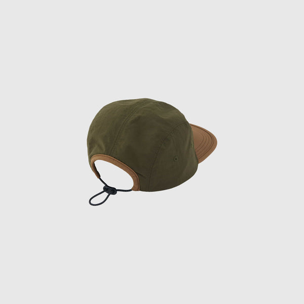 Gramicci Nylon Cap - Deep Olive / Coyote - Back